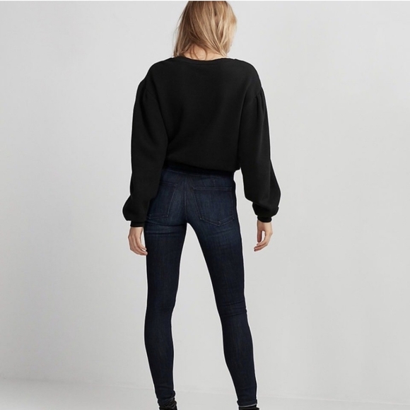 Express corset lace up skinny jeans - Picture 5 of 13